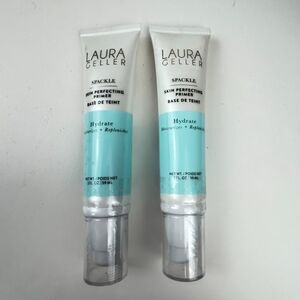 Laura Geller Spackle Skin Perfecting Primer Original Clear 2oz Lot of 2